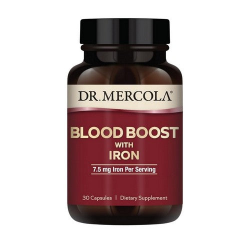 Blood Boost With Iron 30 Caps by Dr. Mercola