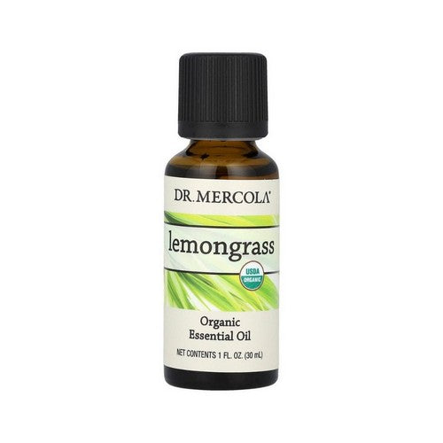 Organic Lemongrass Essential Oil 1 Oz by Dr. Mercola