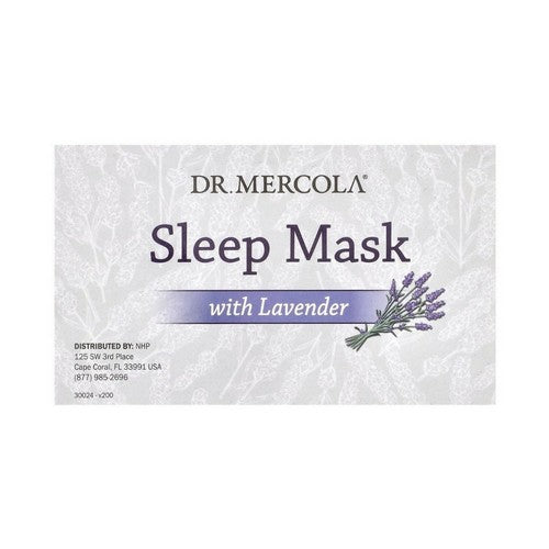 Sleep Mask With Lavender 1 Count by Dr. Mercola