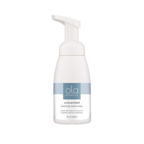 Foaming Hand Soap Unscented 8 Oz by Ola Botanicals