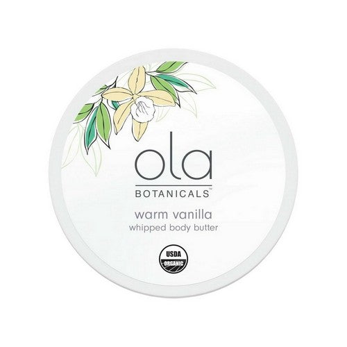 Whipped Body Butter Warm Vanilla 4 Oz by Ola Botanicals