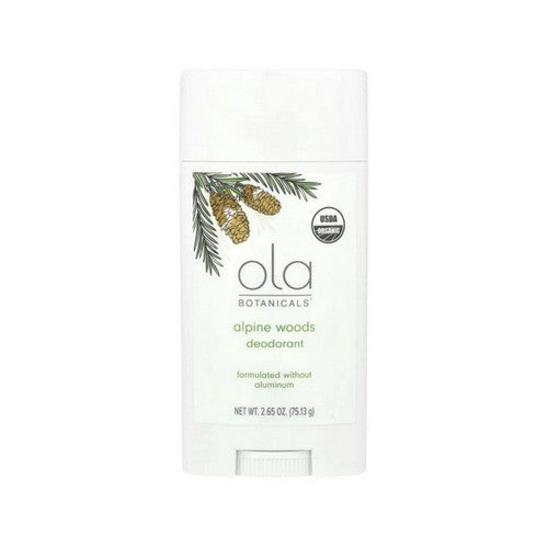 Alpine Woods Deodorant 2.65 Oz by Ola Botanicals