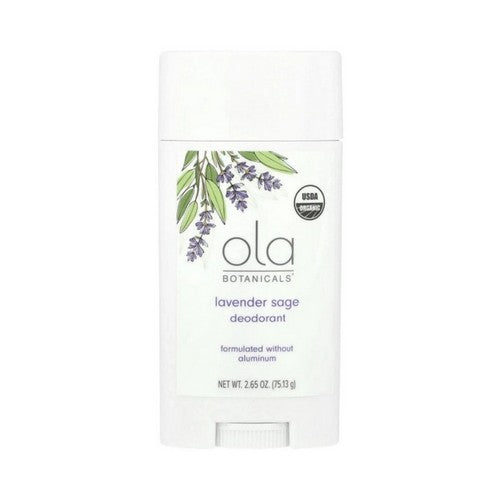 Lavender Sage Deodorant 2.65 Oz by Ola Botanicals