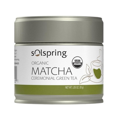 Organic Matcha Ceremonial Green Tea 1.05 Oz by Solspring Biodynamic