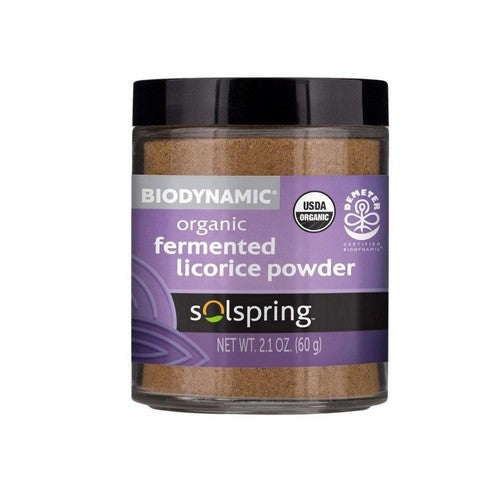 Organic Fermented Licorice Powder 2.1 Oz by Solspring Biodynamic