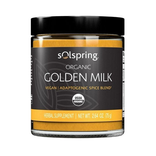 Organic Golden Milk 2.64 Oz by Solspring