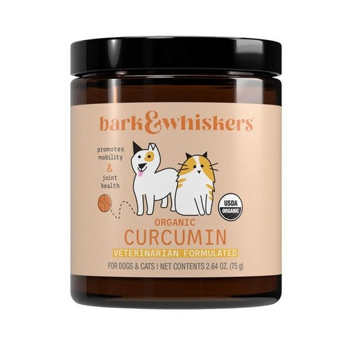 Organic Curcumin Extract For Cats And Dogs 2.64 Oz by Bark & Whiskers