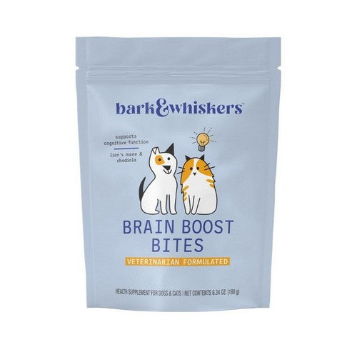 Brain Boost Bites For Dogs And Cats 6.34 Oz by Bark & Whiskers