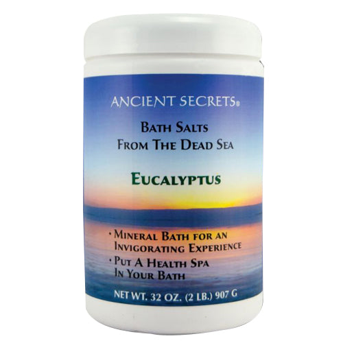 Dead Sea Bath Salts Eucalyptus 2 Lbs by Ancient Secrets