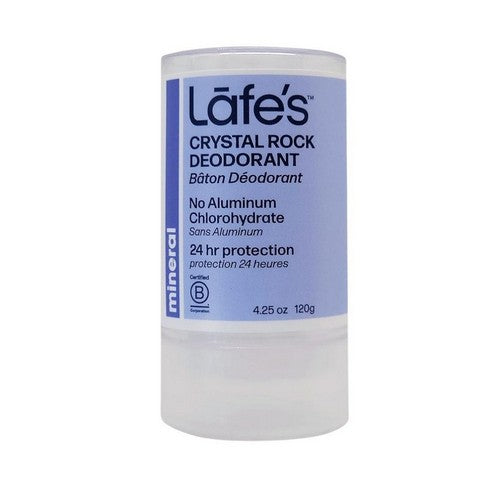 Lafe's Mineral Crystal Rock Stick 4.25 Oz by Lafes Natural Body Care