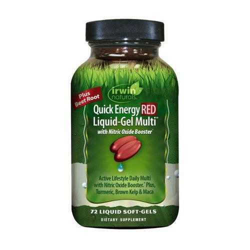Quick Energy RED Multi 72 Softgels by Irwin Naturals