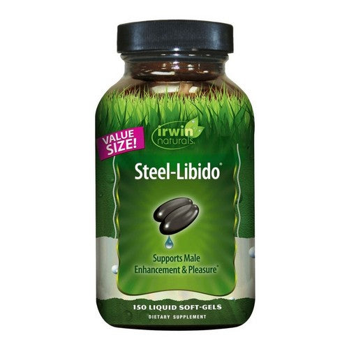 Steel Libido for Men Value Size 150 Softgels by Irwin Naturals