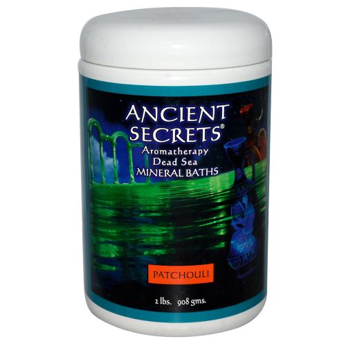 Dead Sea Bath Salts Patchouli 2 Lbs by Ancient Secrets