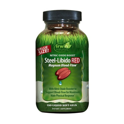 Steel Libido RED Value Size 150 Softgels by Irwin Naturals
