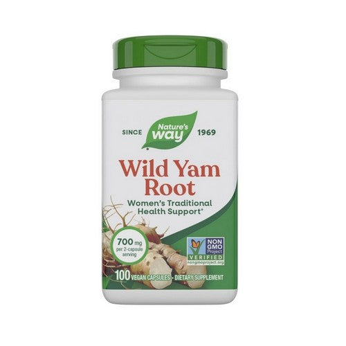 Wild Yam Root 100 Caps by Nature's Way