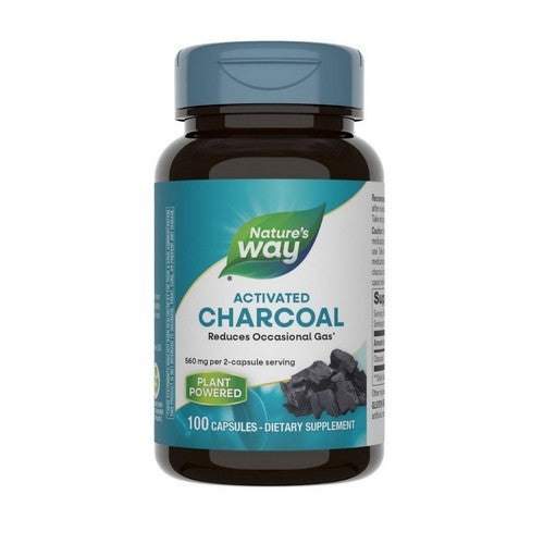 Activated Charcoal 100 Caps by Nature's Way