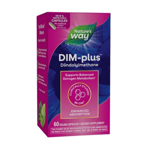 DIM Plus 60 Caps by Nature's Way