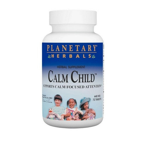 Calm Child For Active Children 72 Tabs by Planetary Herbals