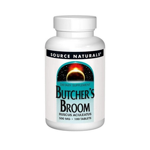Butcher's Broom 100 Tabs by Source Naturals
