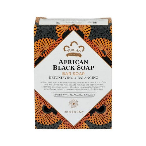 Bar Soap African Black 5 Oz by Nubian Heritage