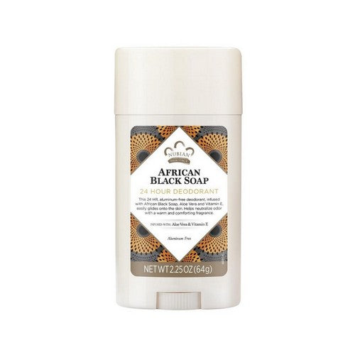 Deodorant African Black Soap 2.25 Oz by Nubian Heritage