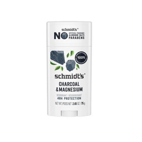 Deodorant Stick Charcoal & Magnesium 2.65 Oz by Schmidt's Deodorant