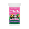 Animal Parade Probiotic Children's Digestive Mixed Berry 30 Chewables by NaturesPlus