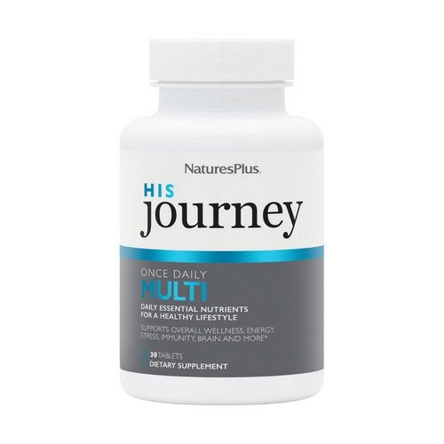 His Journey Once Daily Multi 30 Tabs by NaturesPlus