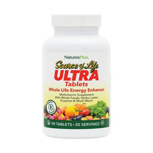 Ultra Source Of Life With Lutein Multivitamin 90 Tabs by NaturesPlus