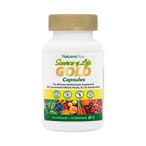 Source Of Life Gold Multivitamin 90 Vcaps by NaturesPlus