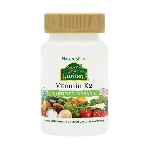 Source Of Life Garden Vitamin K2 60 Caps by NaturesPlus