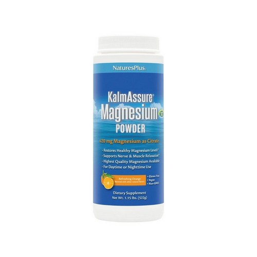 KalmAssure Magnesium Powder Orange 1.15 Lbs by NaturesPlus