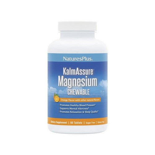 KalmAssure Magnesium Chewables Orange 60 Chews by NaturesPlus
