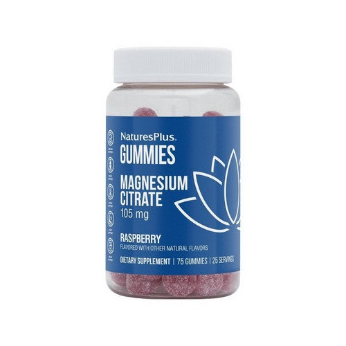Magnesium Citrate Raspberry 75 Gummies by NaturesPlus