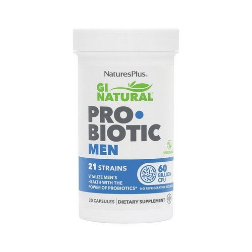 GI Natural Probiotic Men 30 Caps by NaturesPlus