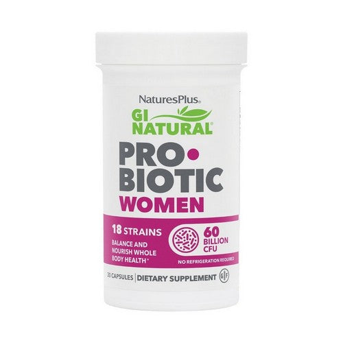 GI Natural Probiotic Women 30 Caps by NaturesPlus