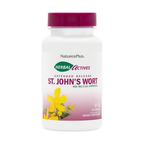 Herbal Actives St. John's Wort Extended Release 60 Tabs by NaturesPlus