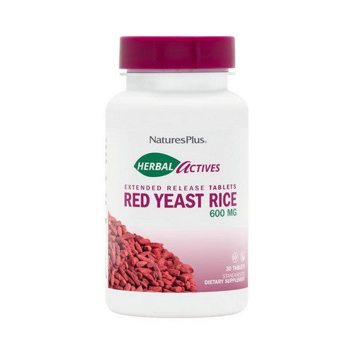 Herbal Actives Red Yeast Rice Extended Release 30 Tabs by NaturesPlus
