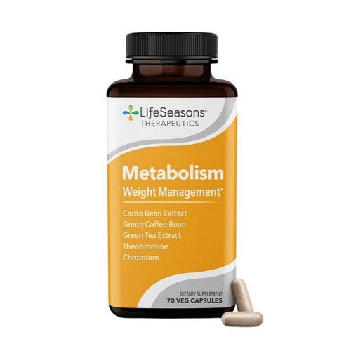 Metabolism Weight Management 70 Veg Caps by LifeSeasons Therapeutics