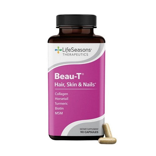 Beau-T Hair Skin And Nails 90 Caps by LifeSeasons Therapeutics