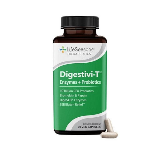 Digestivi-T Enzymes Plus Probiotics 90 Veg Caps by LifeSeasons Therapeutics