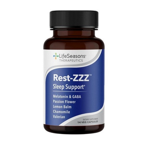 Rest-ZZZ Sleep Support 14 Veg Caps by LifeSeasons Therapeutics