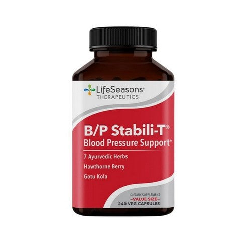 B/P Stabili-T Blood Pressure Support 240 Veg Caps by LifeSeasons Therapeutics