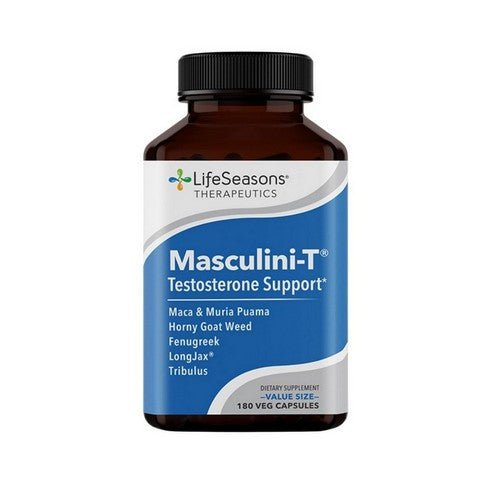Masculini-T Testosterone Suppor 180 Veg Caps by LifeSeasons Therapeutics