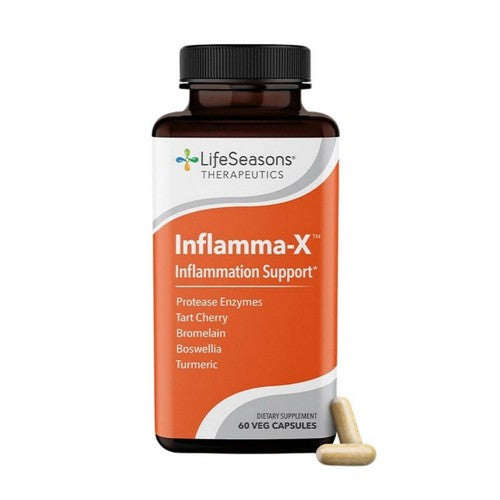 Inflamma-X Inflammation Support 60 Veg Caps by LifeSeasons Therapeutics