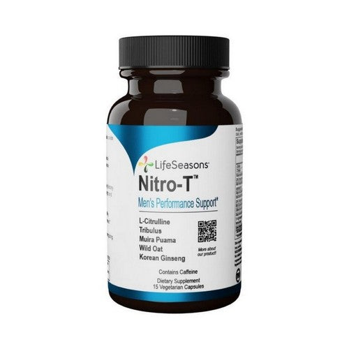 Nitro-T Trial Size 15 Veg Caps by LifeSeasons Therapeutics