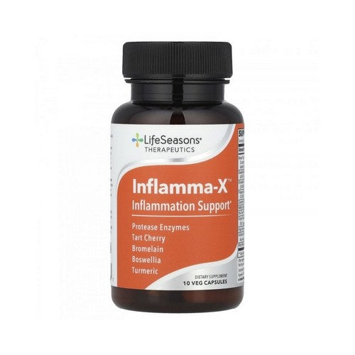 Inflamma-X 10 Veg Caps by LifeSeasons Therapeutics