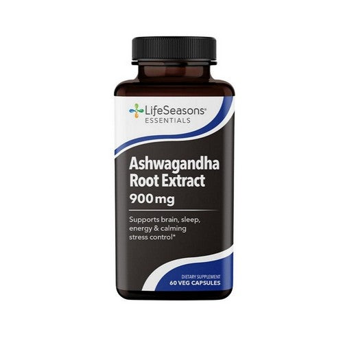 Ashwagandha Root Extract 60 Veg Caps by LifeSeasons Therapeutics