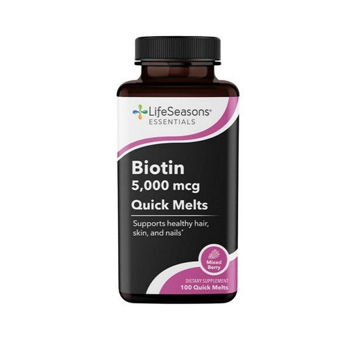 Biotin Mixed Berry 100 Quick Melts by LifeSeasons Therapeutics