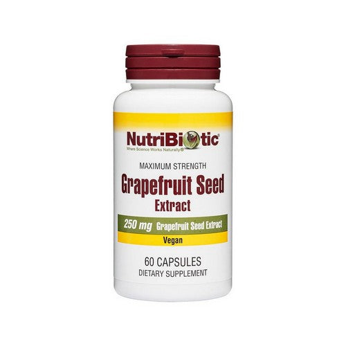 Grapefruit Seed ExtractcMaximum Strength 60 Caps by NutriBiotic
